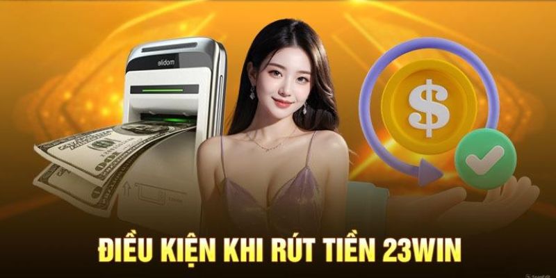 Điều kiện cần để thực hiện rút tiền 23Win